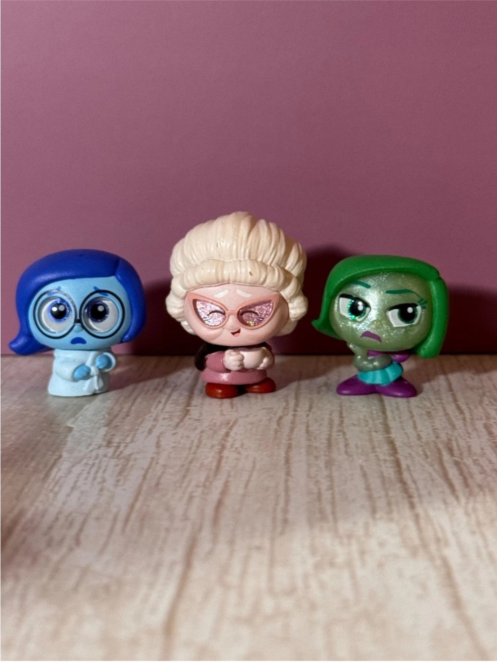 Sadness, Nostalgia & Disgust Disney Doorables Inside Out
